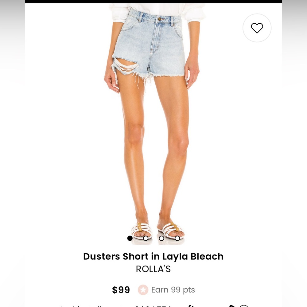 Rolla’s Dusters high waist 28 - dark denim